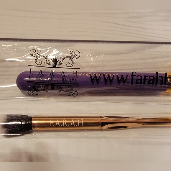 F.A.R.A.H brushes 35E (gold) and 30F (purple) NIB - Picture 2 of 3